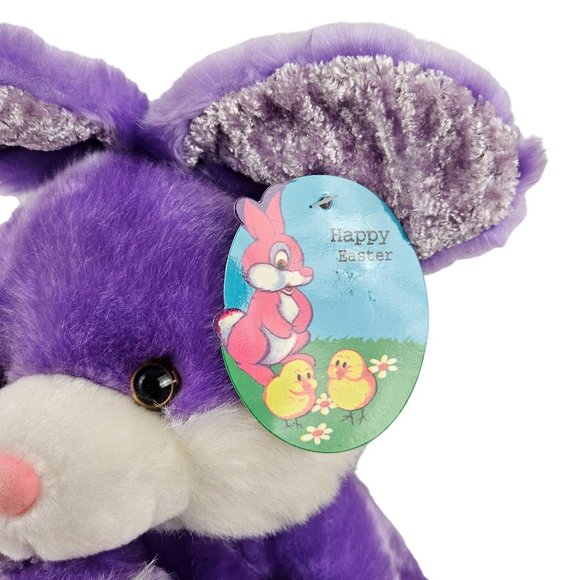 Best Made Toys Bunny Rabbit Plush Purple Mom And Baby Tag Stuffed Animal Easter - Picture 7 of 11